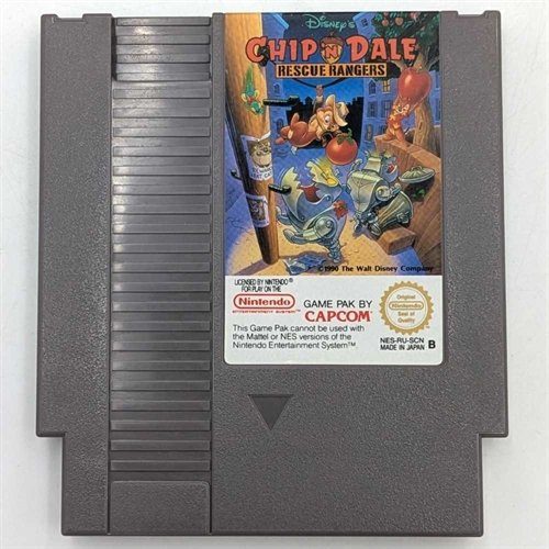 Chip N Dale Rescue Rangers - SCN - NES Game (B Grade) (Used)